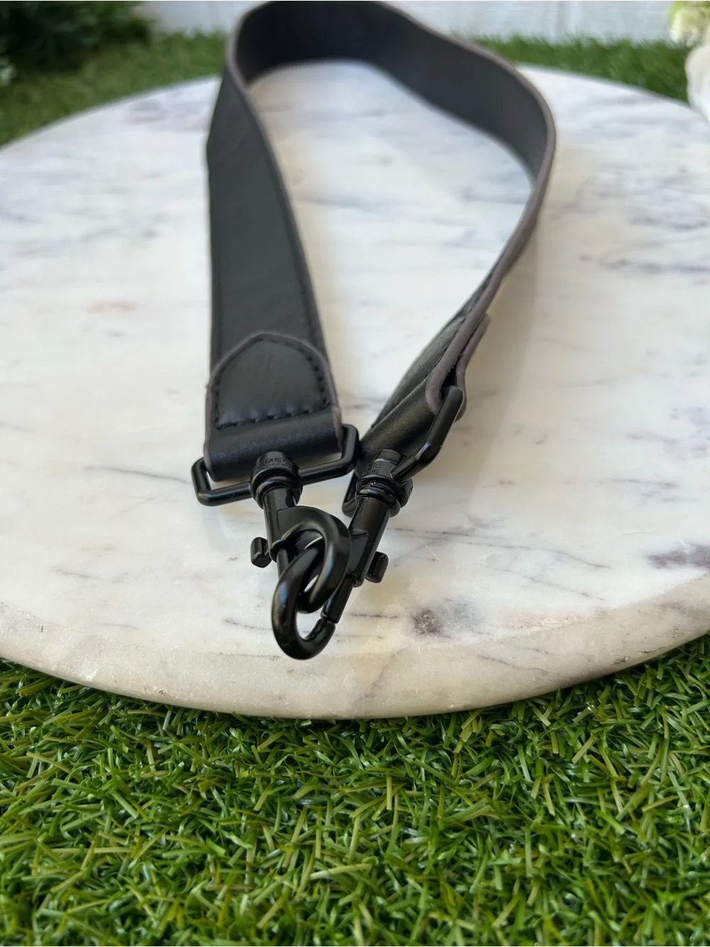 AIMEE  Kestenberg leather strap black / NEW